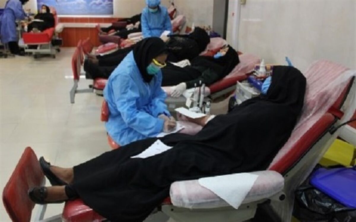 بانوان زنجانی به پویش اهدای خون پیوستند