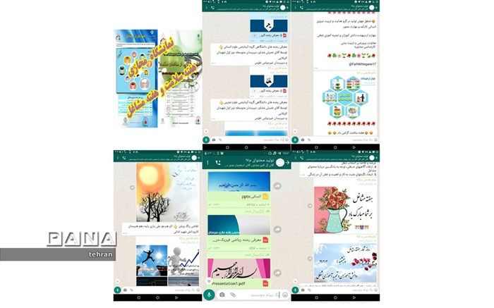 برگزاری نمایشگاه مجازی به مناسبت هفته مشاغل و هفته سلامت در منطقه 17