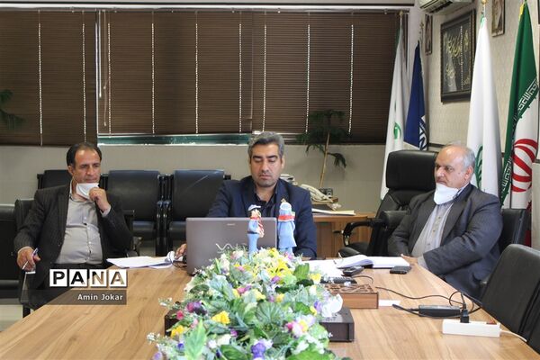 برگزاری جلسه ویدئو کنفرانس مدیران سازمان دانش‌آموزی کشور  پیرامون محتوای آموزشی  و شبکه آموزشی شاد