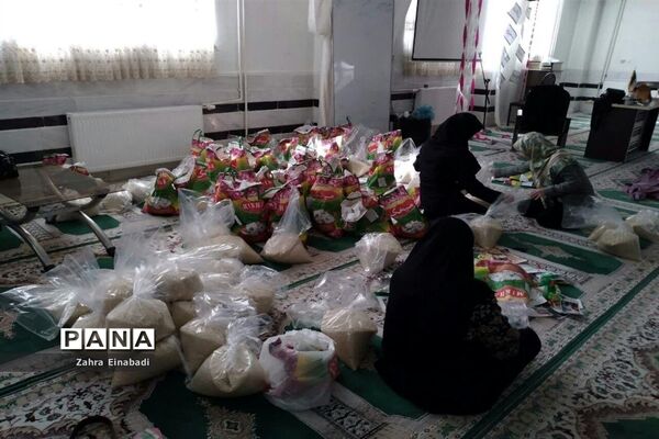 توزیع   ۱۰۰۰ بسته ارزاق به مناسبت ماه مبارک رمضان در شهرستان ملارد