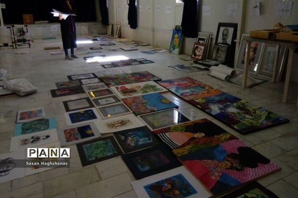 داوری مسابقات هنرهای دستی و تجسمی  آموزش و پرورش اسلامشهر