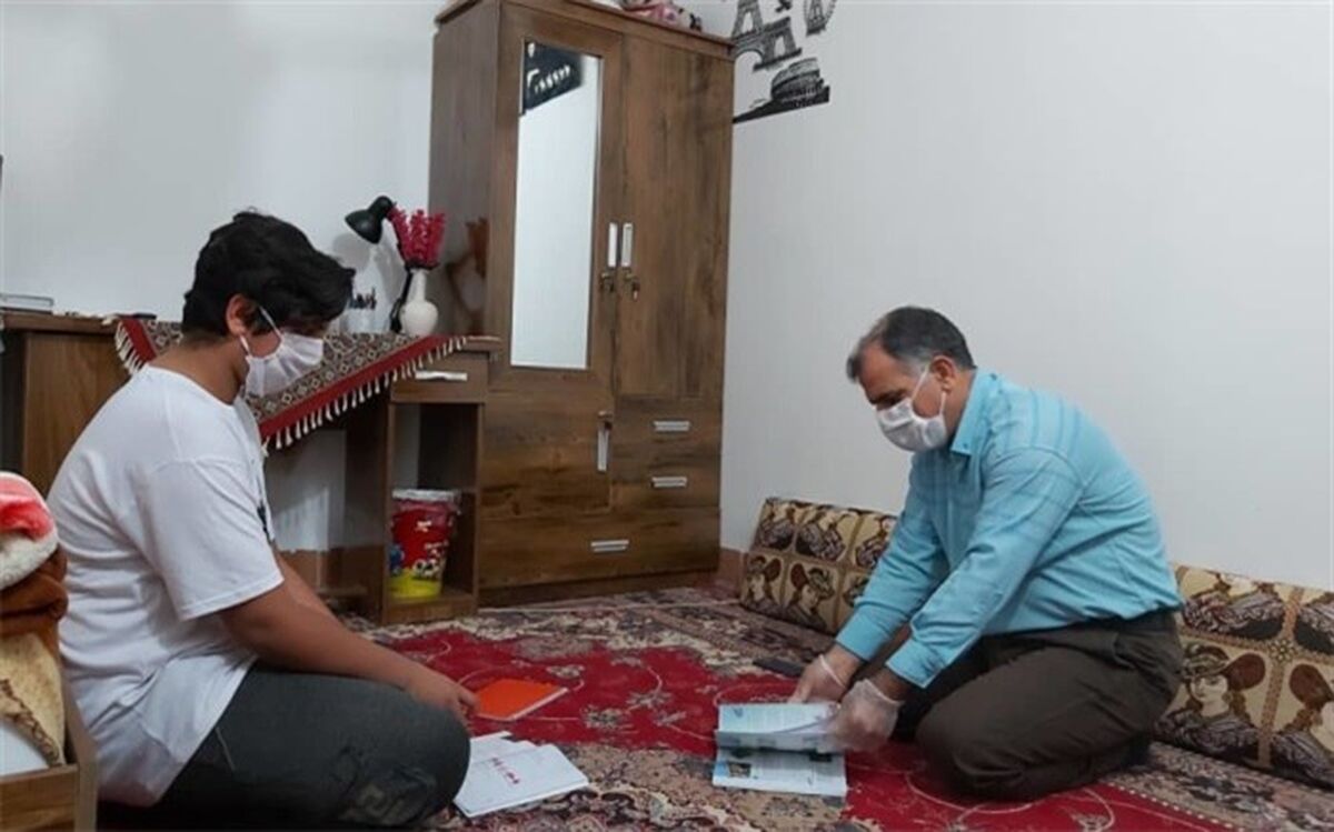 معلم اهل «بردخون» آمادگی خود را برای تدریس به دانش آموزان فاقد اینترنت اعلام کرد