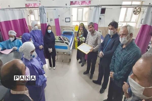 تقدیر از مدافعان سلامت در شهرستان امیدیه