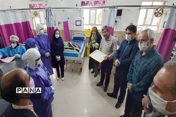 تقدیر از مدافعان سلامت در شهرستان امیدیه