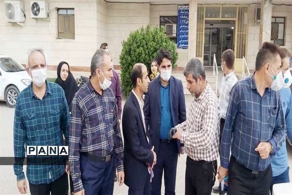 تقدیر از مدافعان سلامت در شهرستان امیدیه