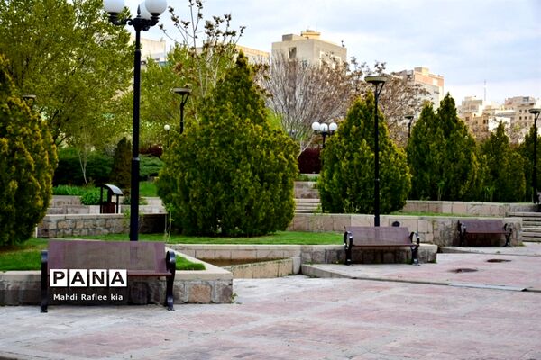 جلوه زیباى بهار در تبریز