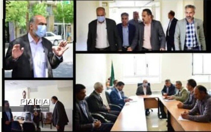 تشریح فعالیت مجازی معلمان  ابرکوه در سامانه شاد با حضور نماینده مجلس