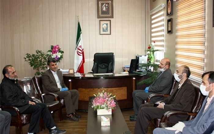 دیدار مدیرکل صدا و سیمای مرکز زنجان  با مدیرکل آموزش وپرورش استان