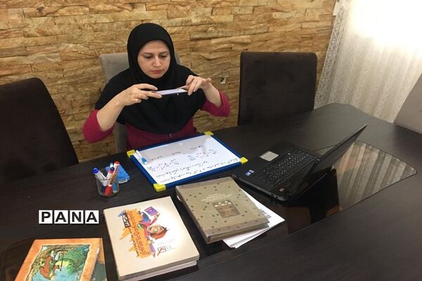 تداوم تلاش معلمان تهرانی برای تدریس در فضای مجازی-2