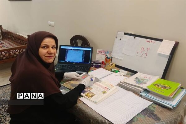 تداوم تلاش معلمان تهرانی برای تدریس در فضای مجازی-2