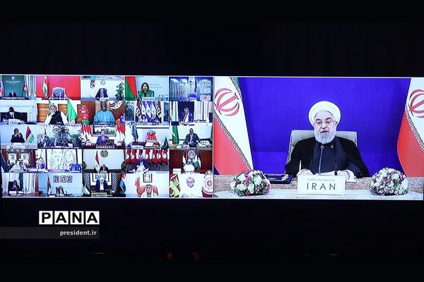 نشست مجازی سران کشورهای عضو گروه تماس جنبش عدم تعهد