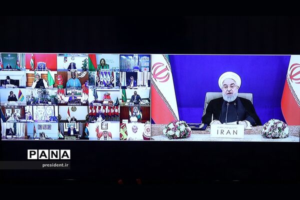 نشست مجازی سران کشورهای عضو گروه تماس جنبش عدم تعهد