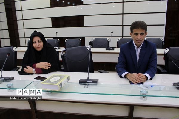 مراسم معارفه و تکریم معاون پرورشی و فرهنگی آموزش و پرورش استان بوشهر