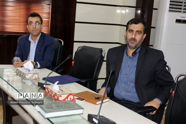 مراسم معارفه و تکریم معاون پرورشی و فرهنگی آموزش و پرورش استان بوشهر