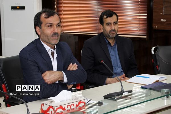 مراسم معارفه و تکریم معاون پرورشی و فرهنگی آموزش و پرورش استان بوشهر