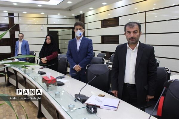 مراسم معارفه و تکریم معاون پرورشی و فرهنگی آموزش و پرورش استان بوشهر