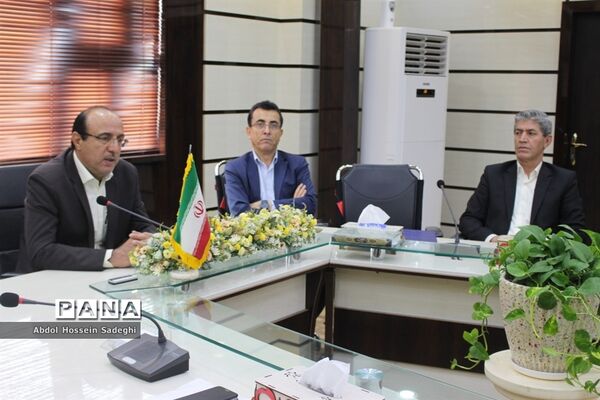مراسم معارفه و تکریم معاون پرورشی و فرهنگی آموزش و پرورش استان بوشهر