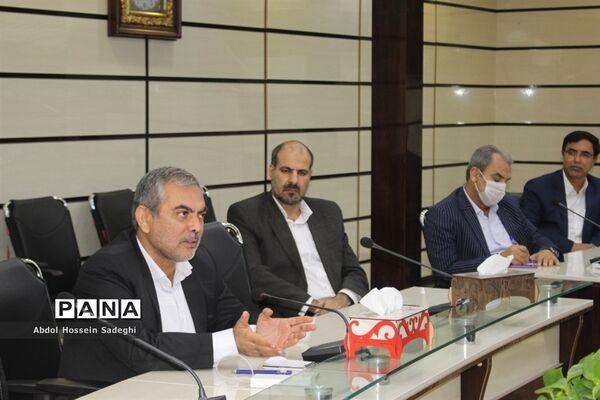 مراسم معارفه و تکریم معاون پرورشی و فرهنگی آموزش و پرورش استان بوشهر