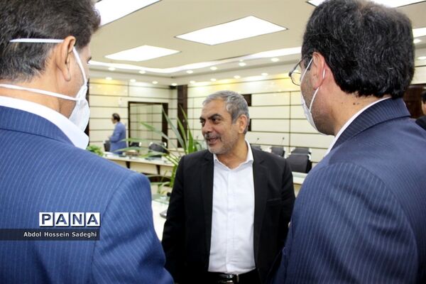 مراسم معارفه و تکریم معاون پرورشی و فرهنگی آموزش و پرورش استان بوشهر