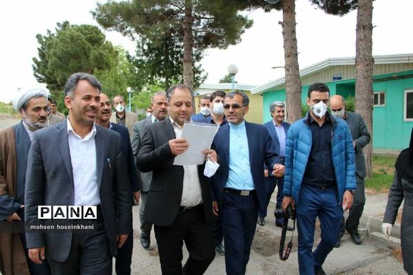 معاون عمرانی وزیر آموزش و پرورش از اردوگاه دانش آموزی شهیدبابایی قزوین