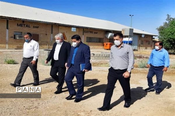 آیین کلنگ زنی دو آموزشگاه جدید خیرساز در شهرستان امیدیه