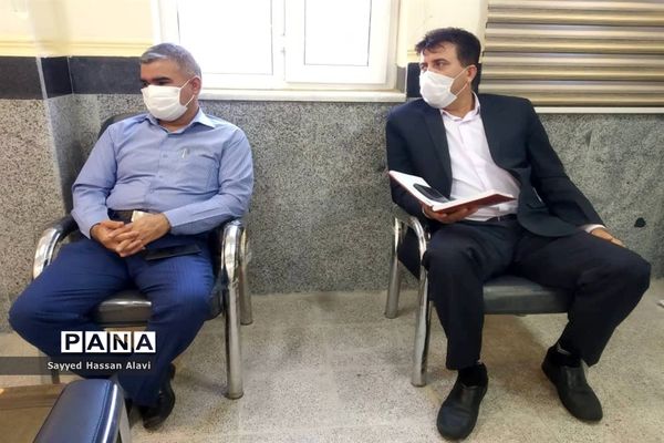 بازدید رئیس اداره ارزیابی عملکرد آموزش و پرورش استان بوشهر از شهرستان دشتی