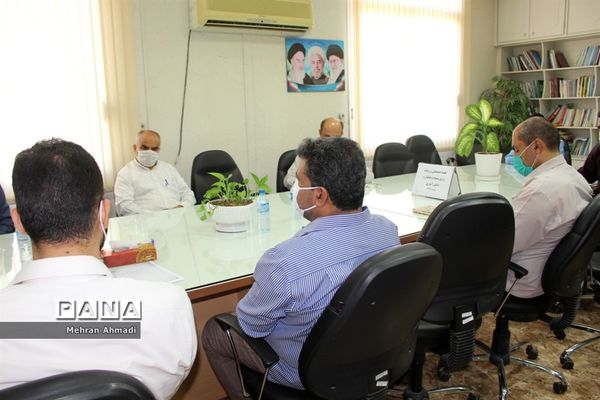 جلسه هماهنگی و برنامه‌ریزی بسیج فرهنگیان و دانش‌آموزی آموزش و پرورش استان بوشهر