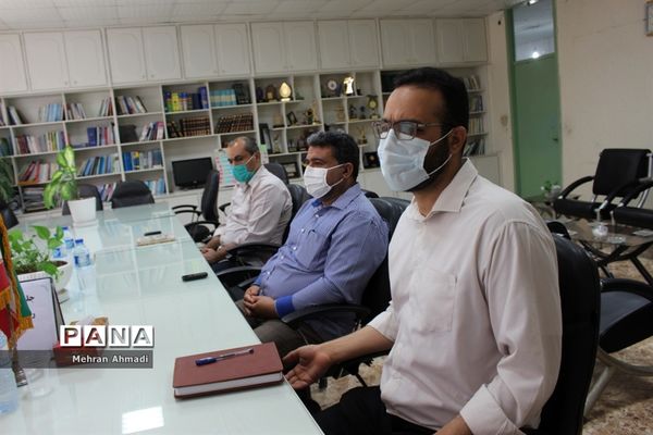 جلسه هماهنگی و برنامه‌ریزی بسیج فرهنگیان و دانش‌آموزی آموزش و پرورش استان بوشهر