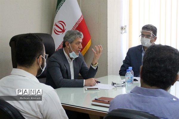 جلسه هماهنگی و برنامه‌ریزی بسیج فرهنگیان و دانش‌آموزی آموزش و پرورش استان بوشهر