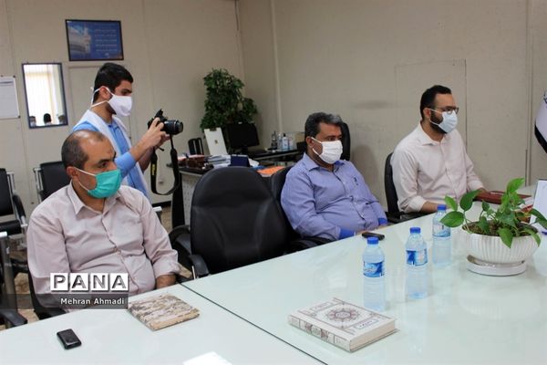 جلسه هماهنگی و برنامه‌ریزی بسیج فرهنگیان و دانش‌آموزی آموزش و پرورش استان بوشهر