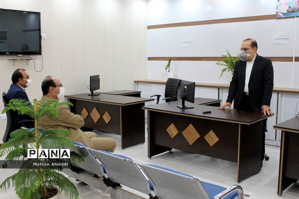 افتتاح میز خدمت جدید اداره‌کل آموزش و پرورش استان بوشهر