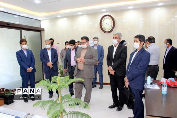 افتتاح میز خدمت جدید اداره‌کل آموزش و پرورش استان بوشهر