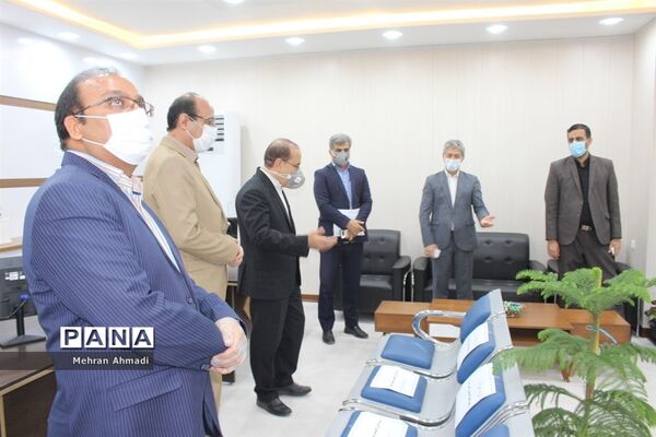 افتتاح میز خدمت جدید اداره‌کل آموزش و پرورش استان بوشهر