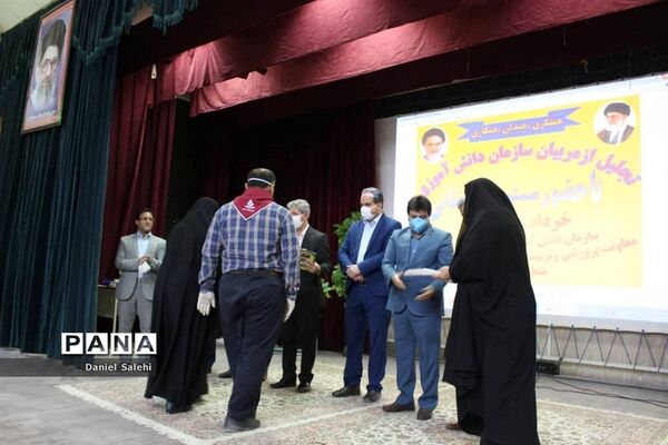 تجلیل از مربیان سازمان دانش آموزی و خبرگزاری پانا