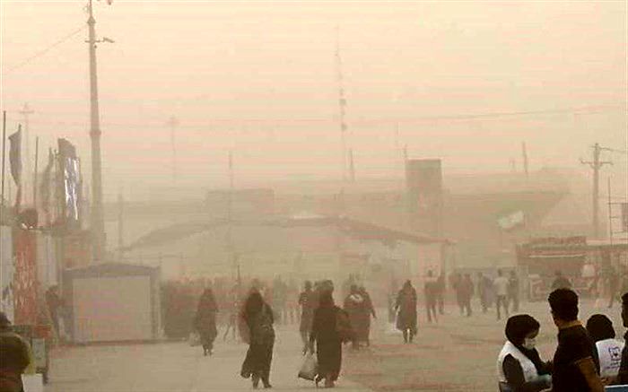 هشدار هواشناسی درخصوص احتمال خیزش گرد و خاک در ۱۱ استان