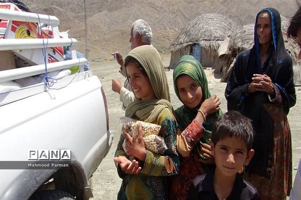 گروه جهادی ایثارگران بدون مرز استان بوشهر در بشاگرد روستای شمسون