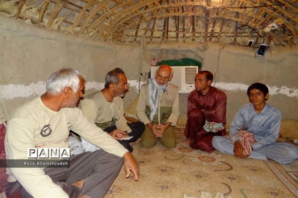 گروه جهادی ایثارگران بدون مرز استان بوشهر در بشاگرد روستای شمسون
