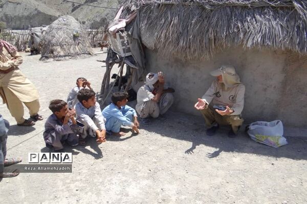 گروه جهادی ایثارگران بدون مرز استان بوشهر در بشاگرد روستای شمسون