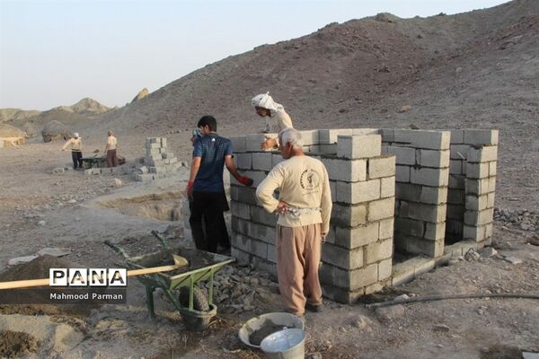 گروه جهادی ایثارگران بدون مرز استان بوشهر در بشاگرد روستای شمسون