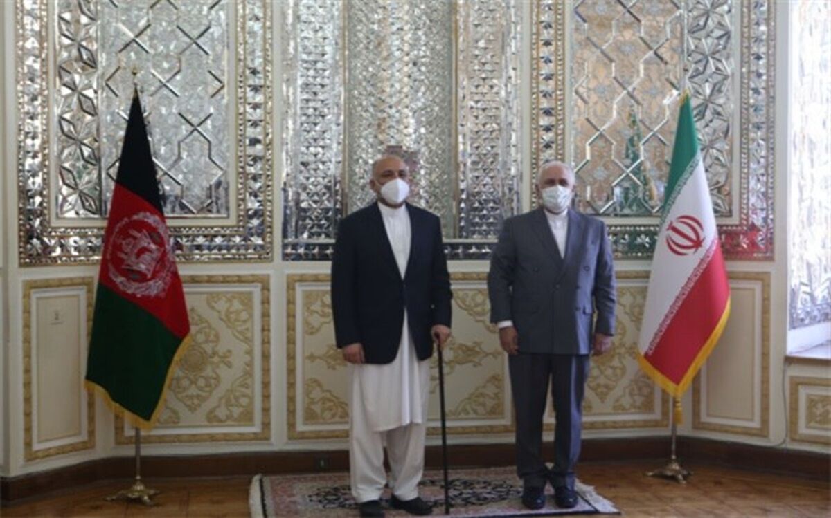 گفت‌وگوی سرپرست وزارت خارجه افغانستان با ظریف در تهران