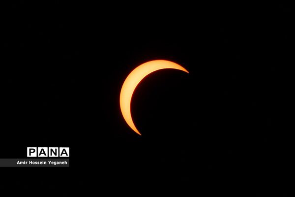 رصد آخرین کسوف قرن در آسمان جزیره کیش