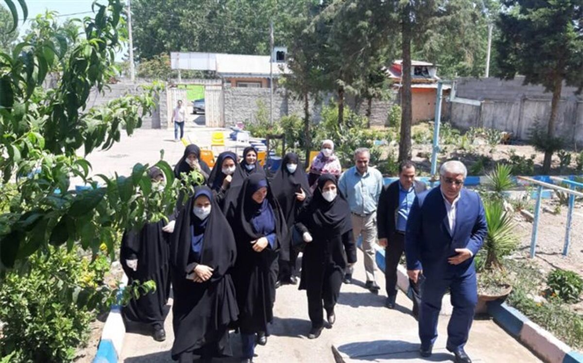 بازدید معاون استاندار گیلان از یک مرکز ترک اعتیاد بانوان