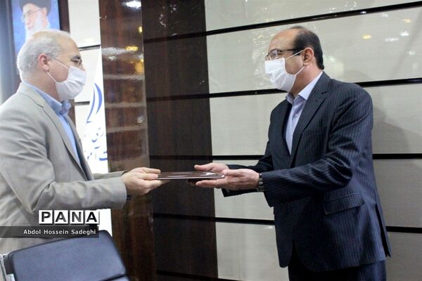 نشست مدیرکل بهزیستی استان بوشهربا مدیرکل آموزش و پرورش استان