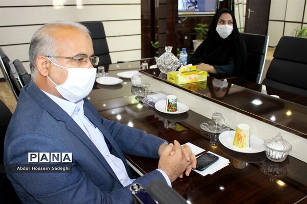 نشست مدیرکل بهزیستی استان بوشهربا مدیرکل آموزش و پرورش استان