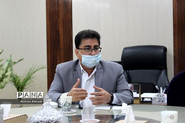 نشست معاونان آموزش و پرورش، پردیس دانشگاه فرهنگیان و  اداره استثنایی آموزش و پرورش بوشهر