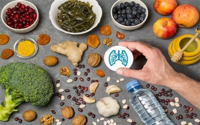چند خوراکی مفید برای تقویت ریه‌ها+اینفوگرافیک