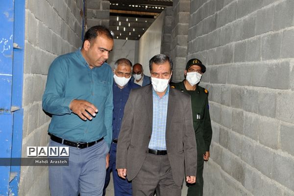 بازدید نماینده مردم شریف بیرجند از کشتارگاه درحال ساخت تمام صنعتی