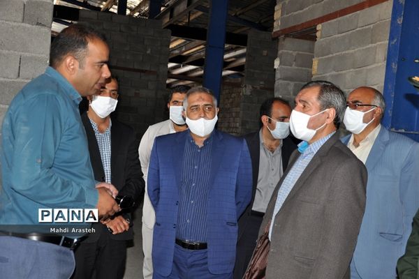 بازدید نماینده مردم شریف بیرجند از کشتارگاه درحال ساخت تمام صنعتی