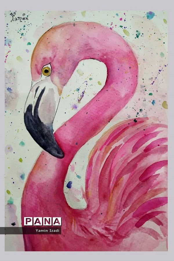 نمایشگاه مجازی آثار هنری دانش‌آموزان دبیرستان علوی شیراز