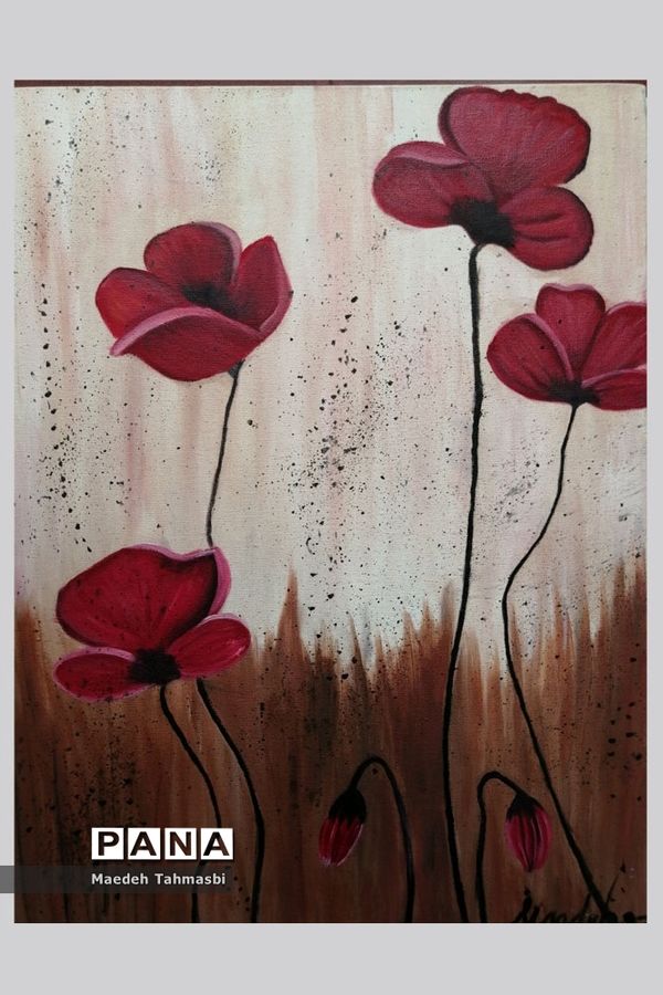 نمایشگاه مجازی آثار هنری دانش‌آموزان دبیرستان علوی شیراز